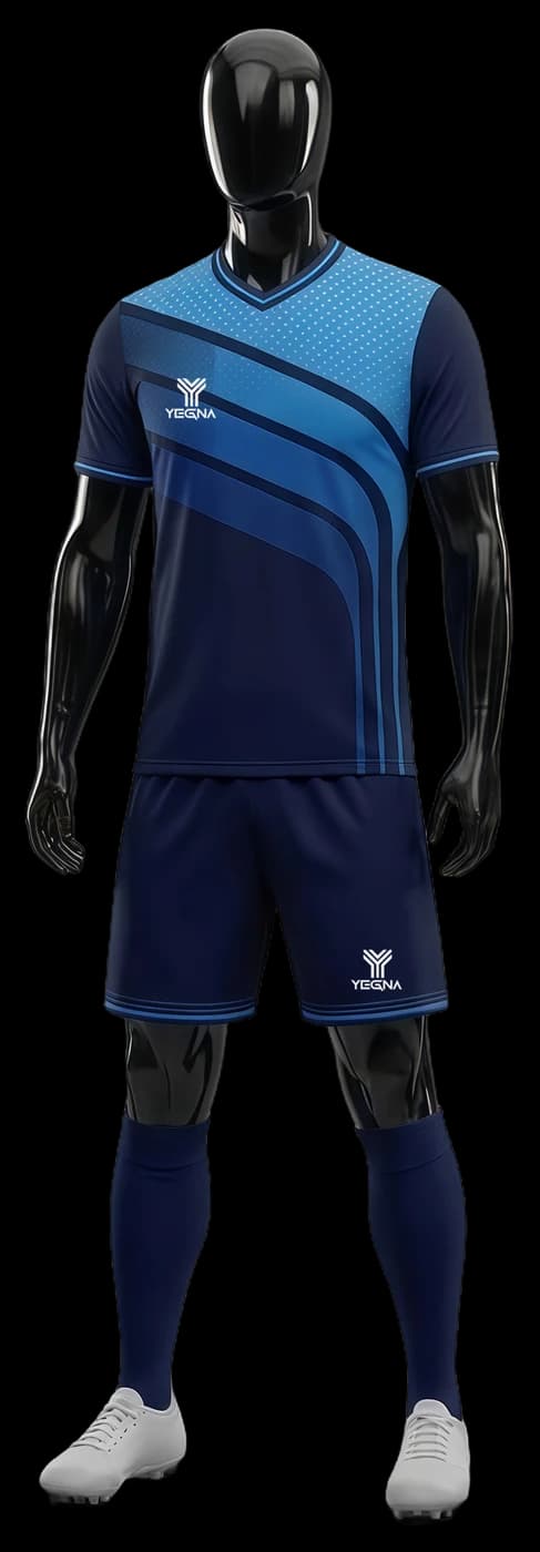 Navy and Sky kit, front